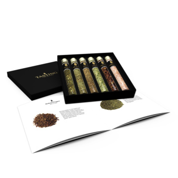 Herbs & Spices Tasting Collection 6 Tubes Set In Gift Box
