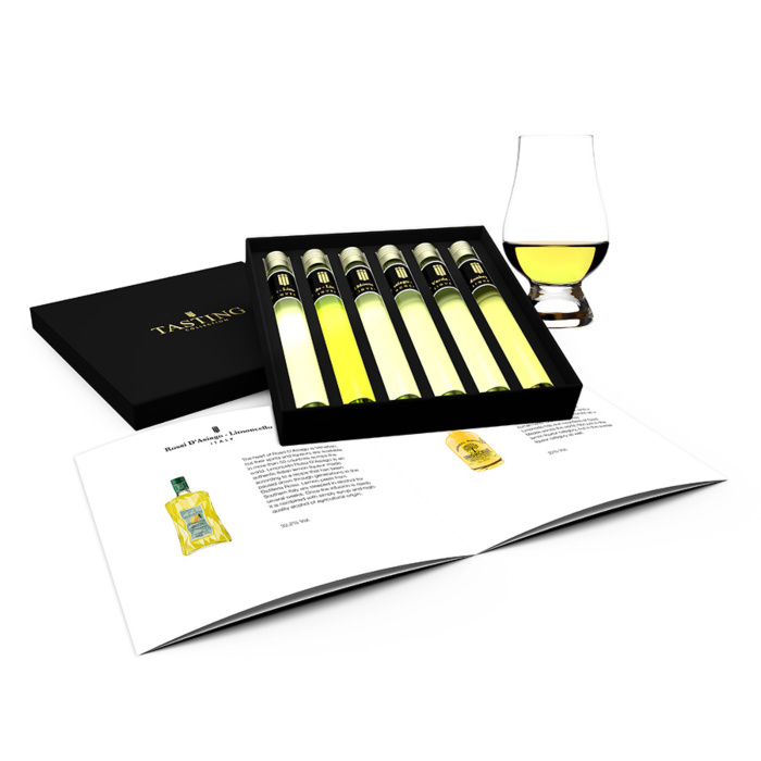 Limoncello Tasting Collection 6 Tubes in Gift Box